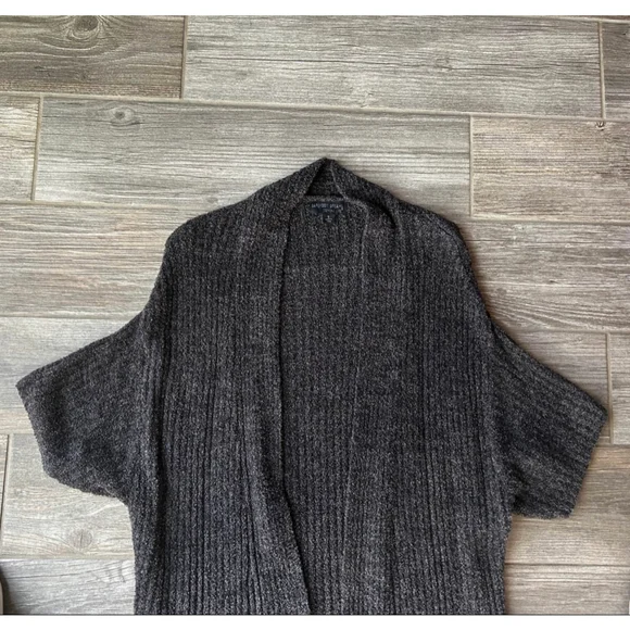 Barefoot Dreams Cozy Chic Light Ribbed Kimono Short Sleeve Cardi, Women’s Small - Picture 3 of 5